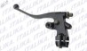 [ESP-4213-0070P] ESPEJO P/MOTO IRON RACING MODERNO NEGRO/PLATA