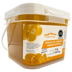 Perlas Explosivas Sabor Mango, Bote de 3 Kilos