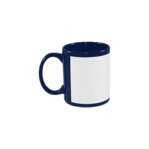 TAZA VENTANA AZUL OSCURO 11 OZ