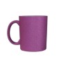 TAZA GLITTER MORADO 11 OZ