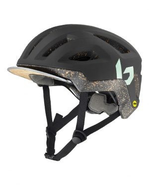 CASCO BOLLE ECO REACT MIPS URBANO – NEGRO/VERDE MATTE – TALLA L – 59-62 CMS