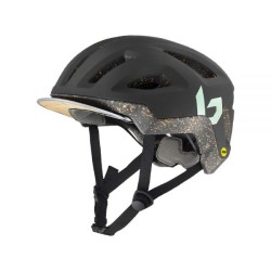 CASCO BOLLE ECO REACT MIPS URBANO – NEGRO/VERDE MATTE – TALLA L – 59-62 CMS