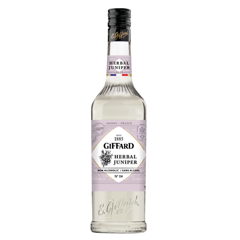 Jarabe Giffard Herbal Juniper (Enebro y Especias) Sin Alcohol - Botella de 700 ml