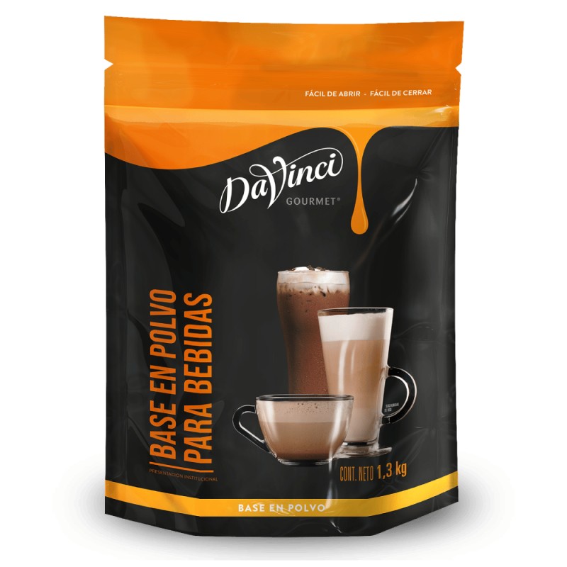 Polvo DaVinci Sabor Chocolate Mexicano - Bolsa de 1.36 kg (3 LBS)