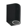 LAMPARA SUPERFICIE PARA MURO GU10 DECORATIVA 90-260V NEGRO NO INCLUYE FOCO ARTLITE