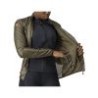 CHAQUETA CASTELLI – ARIA SHELL PARA MUJER – MEDIANA – CAFE