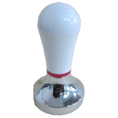 Coffee Tamper PROFESIONAL Mango de Color Blanco