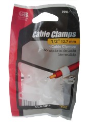 ABRAZADERA DE PLASTICO PARA CABLE 1/2 CON 12