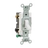 APAGADOR DOBLE POLO 20A 277V BLANCO