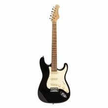 Guitarra Serie 55 Con Cuerpo Sólido De Paulownia Negra