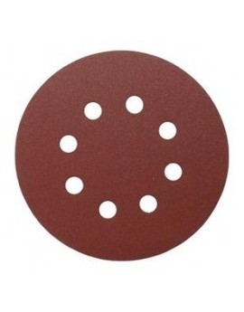 Disco de lija velcro 5" P/Madera G 40 perforada