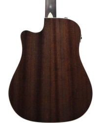 Ibanez Guitarra Electroacústica Gris Transparente/Sombreado Verde Esmeralda ALT30FM-EDB, Serie Altstar