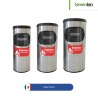 Porta extintor cilíndrico en acero inoxidable Greenbin
