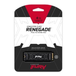 SSD Kingston Technology FURY RENEGADE UNIDAD DE ESTADO SOLIDO KINGSTON FURY RENEGADE 4TB M.2 2280 NVME PCIE GEN 4X4 R.7300MB/S W