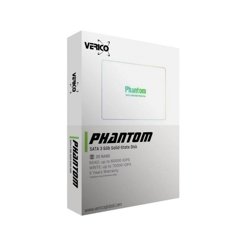 UNIDAD SSD 2.5 VERICO 240GB 1SSOP-SSBKJ3-NN PHANTOM SATA3 1SSOP-SSBKJ3-NN