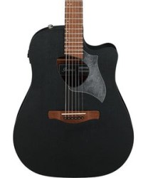 Ibanez Guitarra Electroacústica Negro Mate ALT20-WK, Serie Altstar