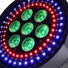 Cañon LED 7x12w Colores Rgb Ultravioleta Luz Negra Smd S-PAR7SMD