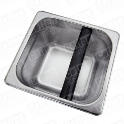 INSERTO BAGACERO DE ACERO INOXIDABLE. MIDE: 176 x 162 x 100 MM.