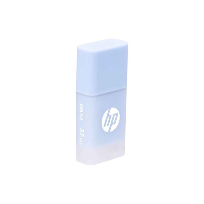 Unidad de Memoria Flash USB PNY HP 32GB Color Azul Cielo USB 2.0 HPFD168B-32