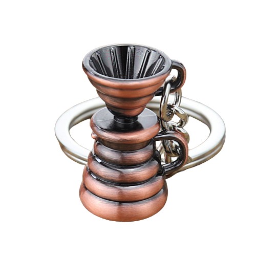Llavero Miniatura de Gotero de Café para Baristas y Amantes del Café