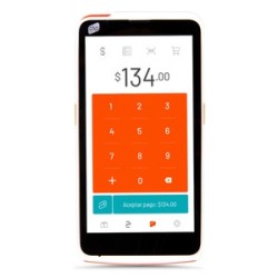 Lector de Tarjetas Bancarias Inalámbrico Clip Pro 2 / Bluetooth / WiFi / Naranja