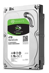 Disco Duro Seagate Barracuda 4TB 3.5 5400RPM SATA lll 6Gbit/s Caché 256MB para PC ST4000DM004