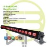 Barra Led Gran Angulo 18x5w Rgb 3 En 1 Luz Disco Dmx Par 64