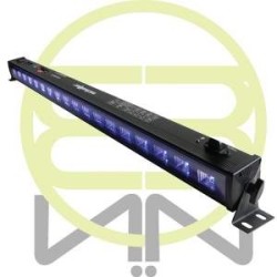 Barra Led Gran Angulo 18x5w Rgb 3 En 1 Luz Disco Dmx Par 64