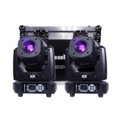 Set Cabeza Movil 120w Beam Gobos Doble Prisma Case
