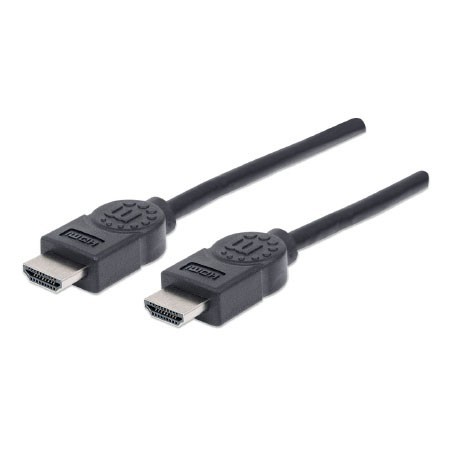 CABLE HDMI MANHATTAN 1.8M 4K 3D M-M VELOCIDAD 1.4 MONITOR TV PROYECTOR