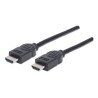 CABLE HDMI MANHATTAN 1.8M 4K 3D M-M VELOCIDAD 1.4 MONITOR TV PROYECTOR