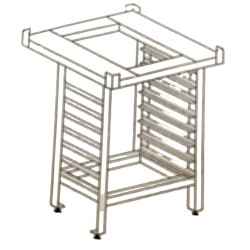 Base Angular Para Horno EB-1A y YSD-4A Acero 304