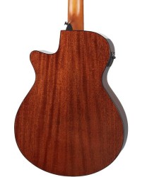 Ibanez Bajo Electroacústico Negro AEGB24E-BKH, Serie AEG
