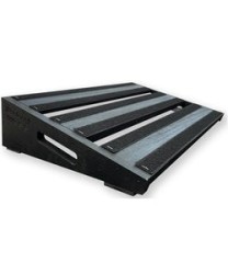 Jimmy Wess Base para Pedales de Efecto JWBP Madera, Negra