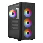 Gabinete Gamer Aerocool Designer Cristal Templado RGB