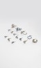 Set Aretes Plateados