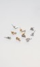 Set Aretes Plateados