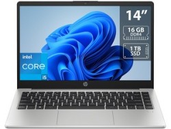 Laptop HP 240 G10: Procesador Intel Core i5 1335U (hasta 4.6 GHz), Memoria de 16GB DDR4, SSD de 1TB, Pantalla de 14" LED, Video