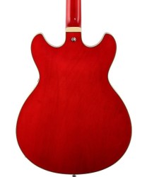 Ibanez Guitarra Eléctrica 12 Cuerdas Rojo Transparente AS7312-TCD, Serie Artcore