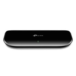 Switch Gigabit Ethernet TP Link TL SG1008D / Negro / 8 puertos