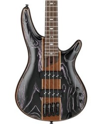 Ibanez Bajo Eléctrico Negro Veteado SR1300SB-MGL con Funda, SR Premium