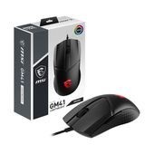 MSI Mouse alámbrico Gamer 6400DPI Clutch GM41 Lightweight V2