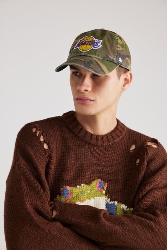 gorra '47 Brand NBA Los Angeles Lakers Camo Clean Up