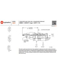 CKCV-XCV Cartridge Sun Hydraulics