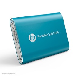 SSD HP P500 Unidad Ssd Externo HP P500 Azul 1TB 1F5P6AA USB-C 3.1 Gen2