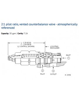 CAEL-LFN Cartridge Sun Hydraulics
