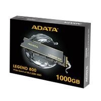 Unidad De Estado Sólido ADATA LEGEND 800 Unidad De Estado Sólido ADATA LEGEND 800 1TB PCIe Gen4x4 M.2 2280 Con Disipador De Alum