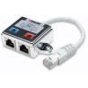 DISTRIBUIDOR MODULAR INTELLINET 1 X 2 RJ45 CAT 5E