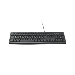 Logitech Teclado alámbrico en inglés K120 920-004422