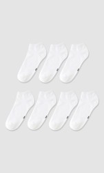 Paquete Calcetines Cortos Blancos